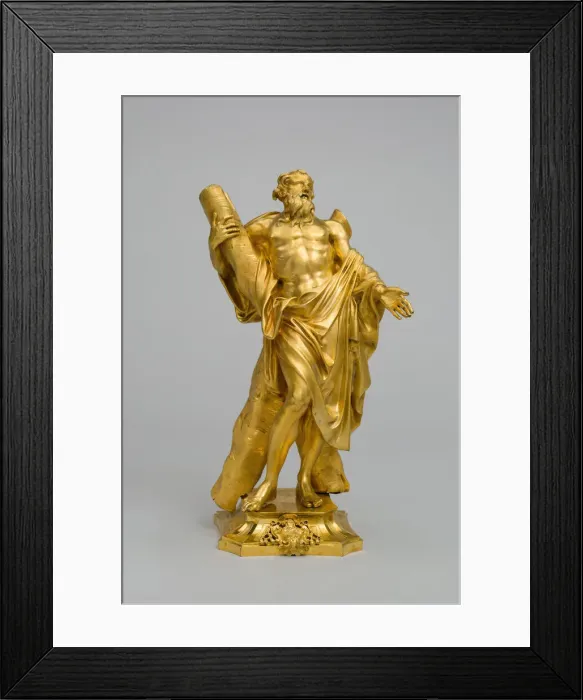 Framed Print : Saint Andrew, Italy, 1765 / 66. Creator: Leandro Gagliardi Framed Print : Saint Andrew, Italy, 1765 / 66. Creator: Leandro Gagliardi
