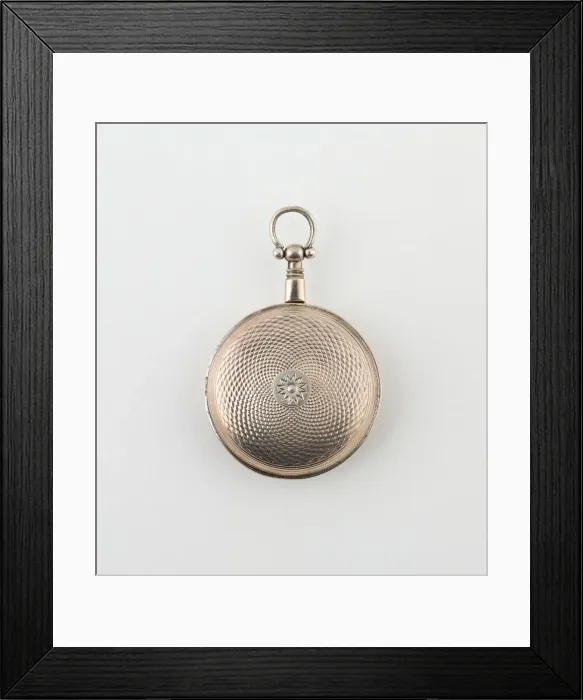Framed Print : Watch-Shaped Vinaigrette, Birmingham, 1816 / 17. Creator: Joseph Willmore Framed Print : Watch-Shaped Vinaigrette, Birmingham, 1816 / 17. Creator: Joseph Willmore