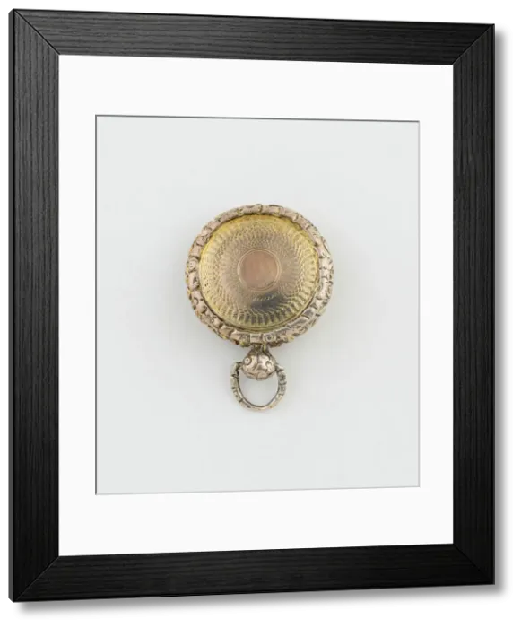 Framed Print : Watch-Shaped Vinaigrette, Birmingham, 1831 / 32. Creator: Joseph Willmore Framed Print : Watch-Shaped Vinaigrette, Birmingham, 1831 / 32. Creator: Joseph Willmore