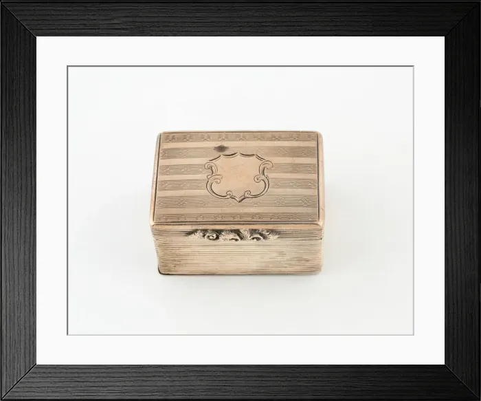 Framed Print : Nutmeg Grater, Birmingham, c. 1842 / 43. Creator: Marked CW Framed Print : Nutmeg Grater, Birmingham, c. 1842 / 43. Creator: Marked CW