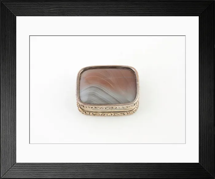 Framed Print : Vinaigrette, Birmingham, c. 1840. Creator: Marked IE Framed Print : Vinaigrette, Birmingham, c. 1840. Creator: Marked IE