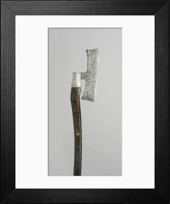 Framed Print : Foot Soldiers Axe, Northern Europe, 18th  /  19th century. Creator: Unknown