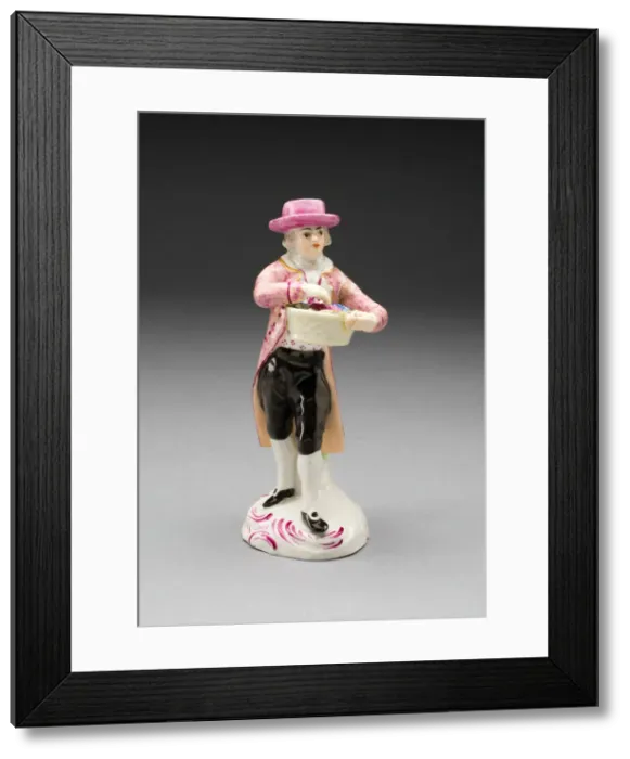 Framed Print : Figure of a Man with Grapes, Limbach-Oberfrohna, c. 1790 Framed Print : Figure of a Man with Grapes, Limbach-Oberfrohna, c. 1790