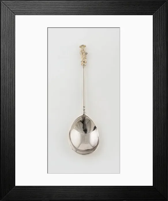 Framed Print : Apostle Spoon: St. James the Greater, London, 1599 / 1600. Creator: Unknown Framed Print : Apostle Spoon: St. James the Greater, London, 1599 / 1600. Creator: Unknown