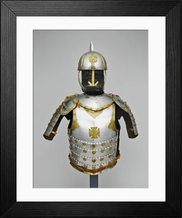 Framed Print : Hussars Armor, Poland, 1675 / 1700. Creator: Unknown Framed Print : Hussars Armor, Poland, 1675 / 1700. Creator: Unknown