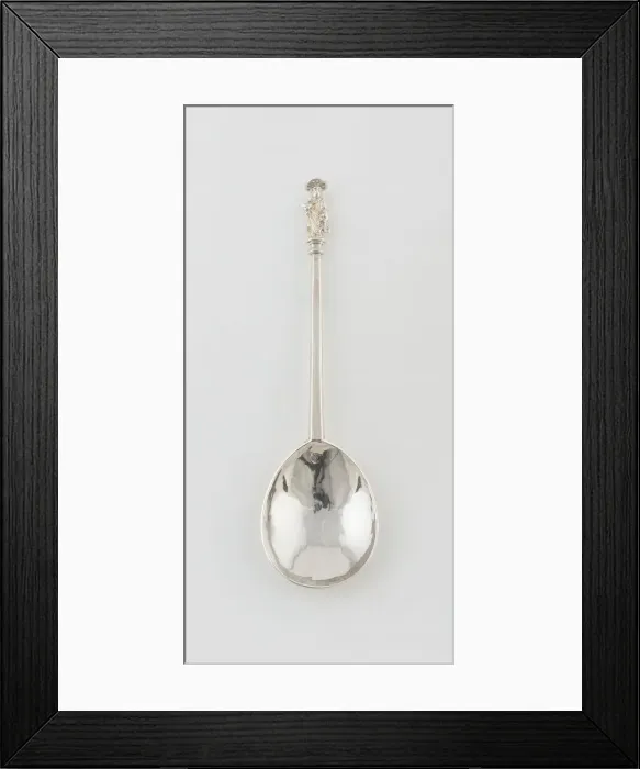 Framed Print : Apostle Spoon: St. Peter, London, 1628 / 29. Creator: Unknown Framed Print : Apostle Spoon: St. Peter, London, 1628 / 29. Creator: Unknown