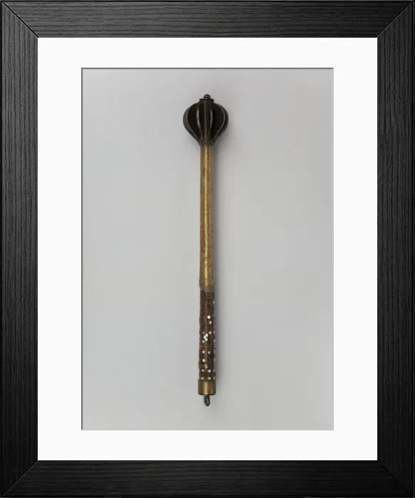 Framed Print : Mace, Poland, 17th century. Creator: Unknown Framed Print : Mace, Poland, 17th century. Creator: Unknown