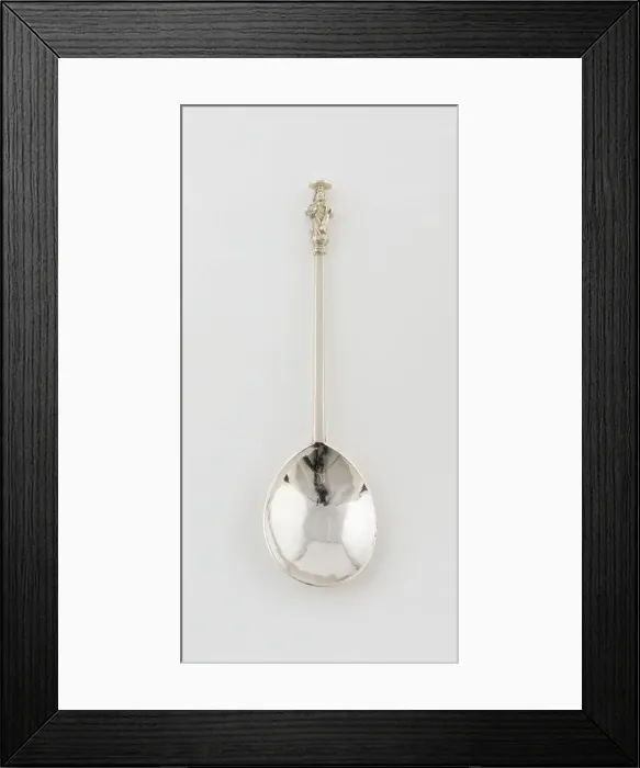 Framed Print : Apostle Spoon: St. James the Less, London, 1640 / 41. Creator: Unknown Framed Print : Apostle Spoon: St. James the Less, London, 1640 / 41. Creator: Unknown