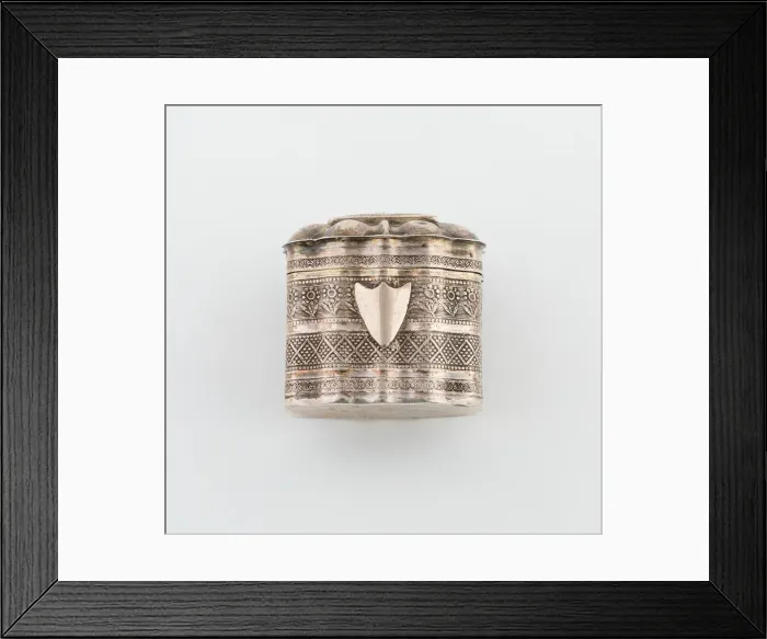 Framed Print : Sponge Box, Netherlands, 1848. Creator: Unknown Framed Print : Sponge Box, Netherlands, 1848. Creator: Unknown