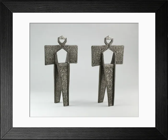 Framed Print : Pair of Stirrups, Mexico, 1738. Creator: Master Morales Framed Print : Pair of Stirrups, Mexico, 1738. Creator: Master Morales