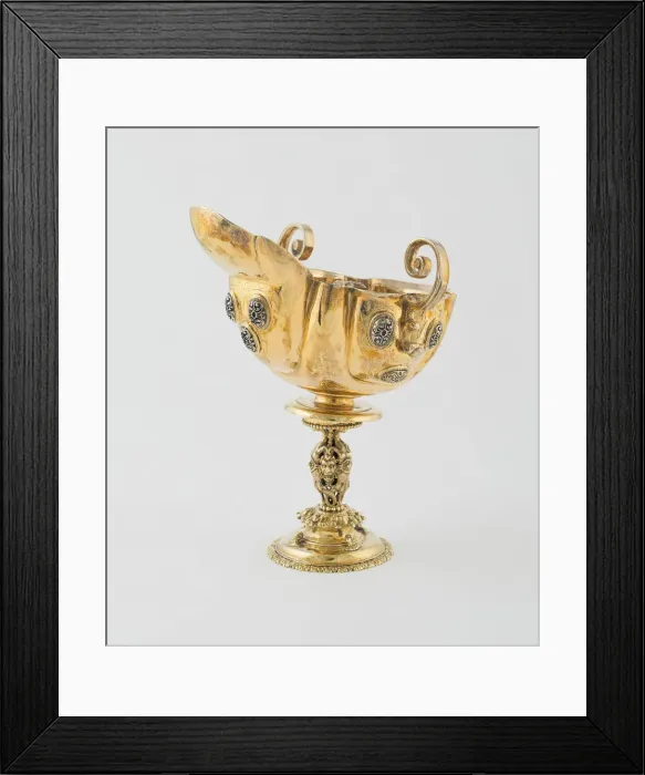 Framed Print : Poison Cup, Spain, c. 1610. Creator: M. Urbiola Framed Print : Poison Cup, Spain, c. 1610. Creator: M. Urbiola