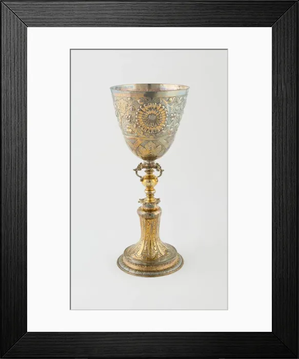Framed Print : Standing Cup, London, 1607. Creator: Unknown Framed Print : Standing Cup, London, 1607. Creator: Unknown