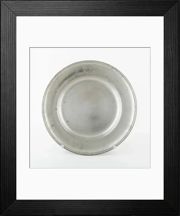 Framed Print : Charger, Germany, 1700 / 50. Creator: Sebald Ruprecht Framed Print : Charger, Germany, 1700 / 50. Creator: Sebald Ruprecht