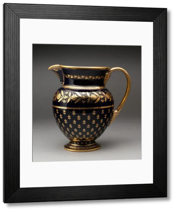 Framed Print : Pitcher, Sevres, 1833. Creator: Sevres Porcelain Manufactory Framed Print : Pitcher, Sevres, 1833. Creator: Sevres Porcelain Manufactory