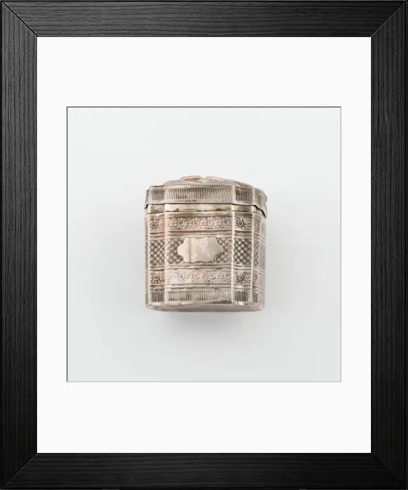 Framed Print : Sponge Box, Netherlands, 1865. Creator: Possibly S. T. Reitsma, Sr Framed Print : Sponge Box, Netherlands, 1865. Creator: Possibly S. T. Reitsma, Sr