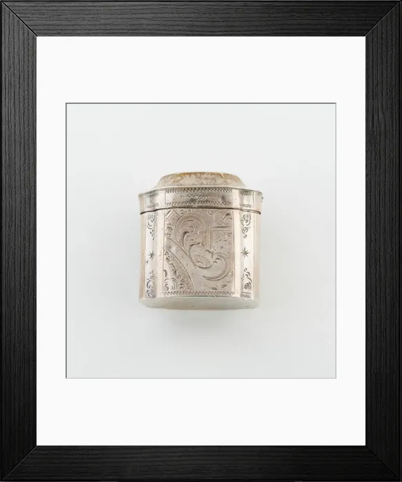 Framed Print : Sponge Box, Netherlands, 1855. Creator: Probably Cornelis van Gelderen Pz Framed Print : Sponge Box, Netherlands, 1855. Creator: Probably Cornelis van Gelderen Pz