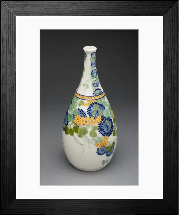 Framed Print : Vase, Sevres, 1904. Creator: Sevres Porcelain Manufactory Framed Print : Vase, Sevres, 1904. Creator: Sevres Porcelain Manufactory