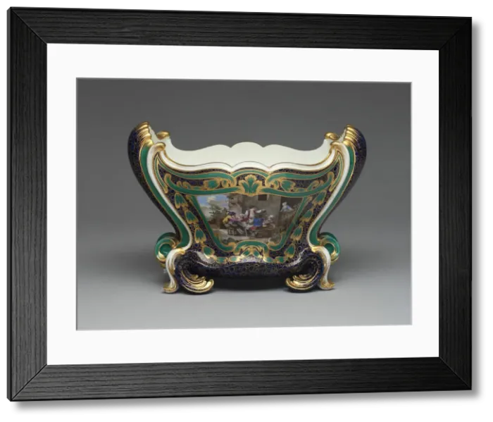 Framed Print : Vase (Cuvette Mahon), Sevres, c. 1760. Creators: Sevres Porcelain Manufactory Framed Print : Vase (Cuvette Mahon), Sevres, c. 1760. Creators: Sevres Porcelain Manufactory