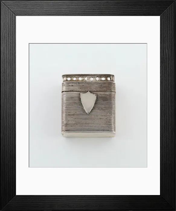Framed Print : Sponge Box, Netherlands, 1833. Creator: Probably Pieter Kuijlenburg Framed Print : Sponge Box, Netherlands, 1833. Creator: Probably Pieter Kuijlenburg