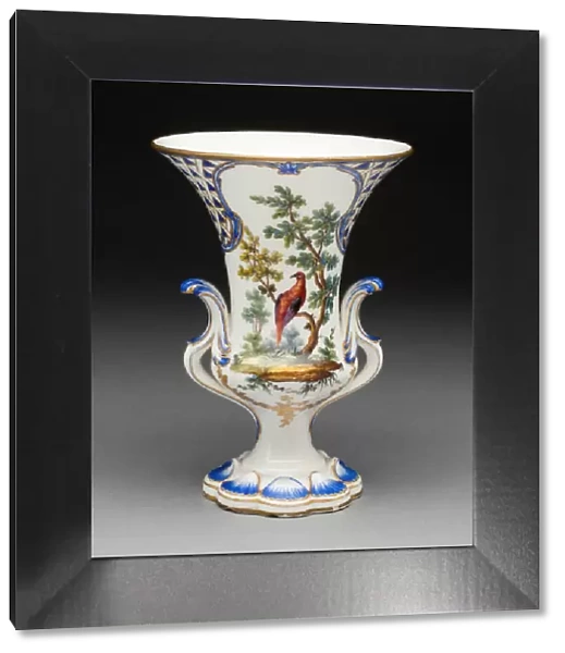Vase, Sevres, c. 1760. Creators: Sevres Porcelain Manufactory