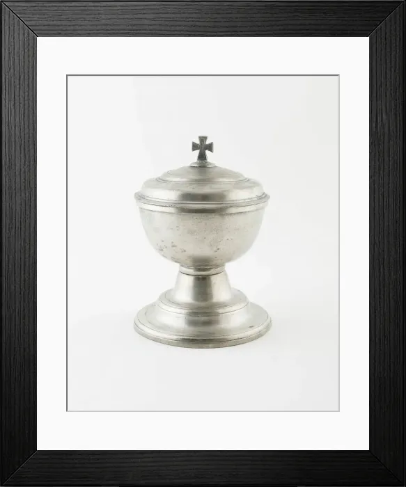 Framed Print : Ciborium, Germany, c. 1750. Creator: Sigmund Tzschirschwitz Framed Print : Ciborium, Germany, c. 1750. Creator: Sigmund Tzschirschwitz
