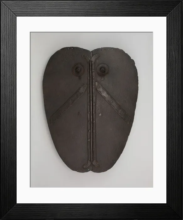 Framed Print : Adarga (Shield), Spain, c. 1500. Creator: Unknown Framed Print : Adarga (Shield), Spain, c. 1500. Creator: Unknown