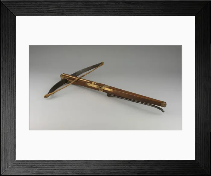 Framed Print : Crossbow, Europe, 1530 / 60. Creator: Unknown Framed Print : Crossbow, Europe, 1530 / 60. Creator: Unknown
