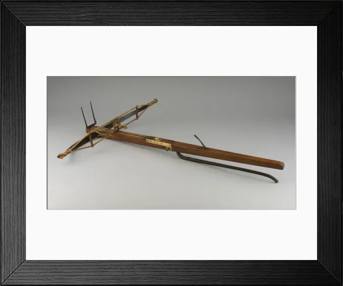 Framed Print : Pellet Crossbow, Europe, c. 1600. Creator: Unknown Framed Print : Pellet Crossbow, Europe, c. 1600. Creator: Unknown