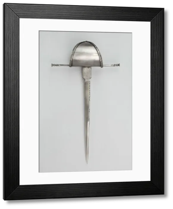 Framed Print : Parrying Dagger, Spain, late 17th century. Creator: Unknown Framed Print : Parrying Dagger, Spain, late 17th century. Creator: Unknown