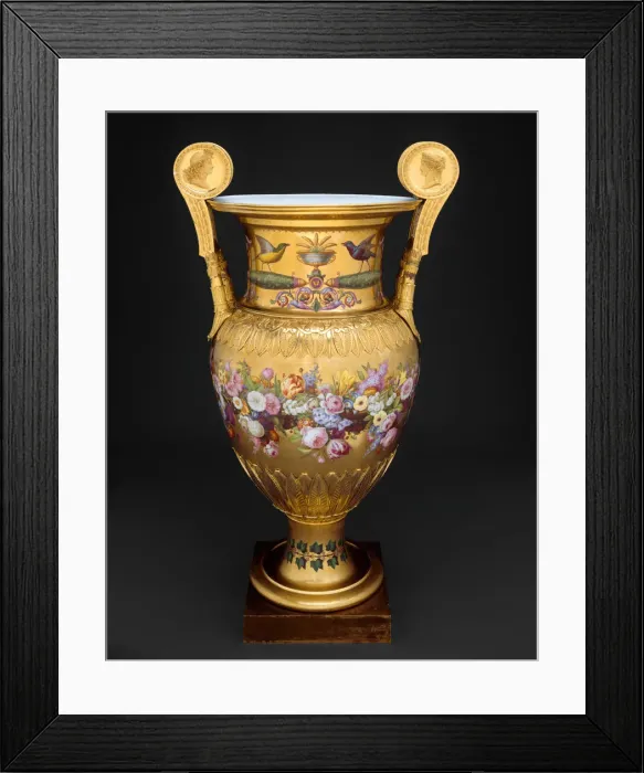 Framed Print : Londonderry Vase, Sevres, 1813. Creators: Sevres Porcelain Manufactory Framed Print : Londonderry Vase, Sevres, 1813. Creators: Sevres Porcelain Manufactory
