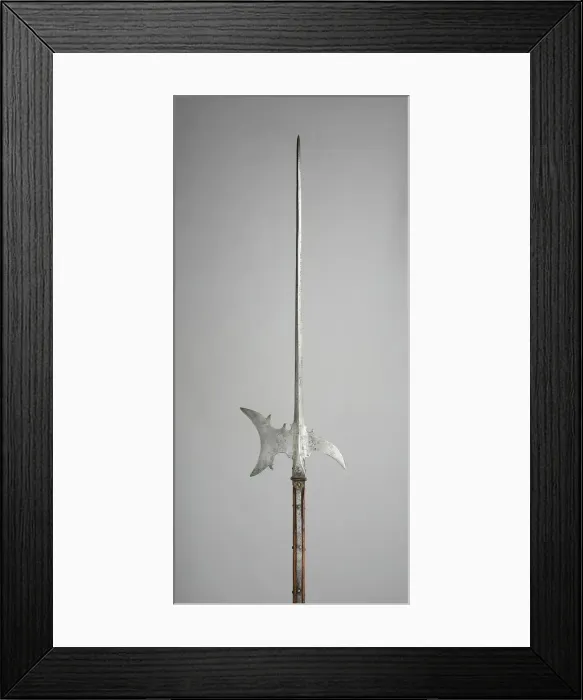 Framed Print : Halberd, Western Europe, 1600-25. Creator: Unknown Framed Print : Halberd, Western Europe, 1600-25. Creator: Unknown