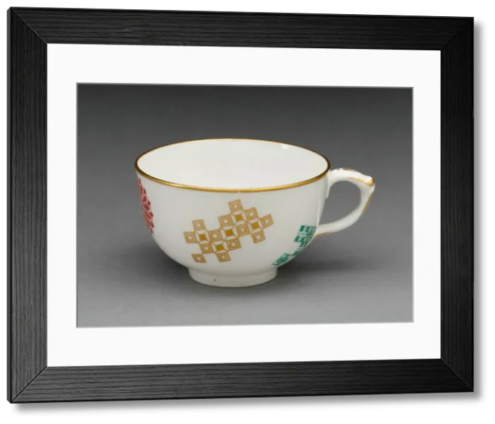 Framed Print : Cup, Worcester, 1878. Creator: Royal Worcester
