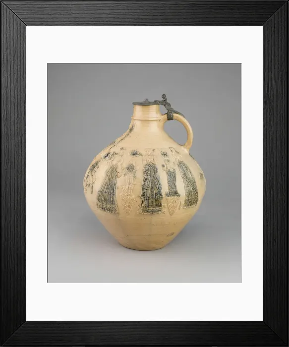 Framed Print : Water Jug with Arms of Jülich-Cleves-Berg, Germany, 1574. Creator: Anno Knütgen Framed Print : Water Jug with Arms of Jülich-Cleves-Berg, Germany, 1574. Creator: Anno Knütgen