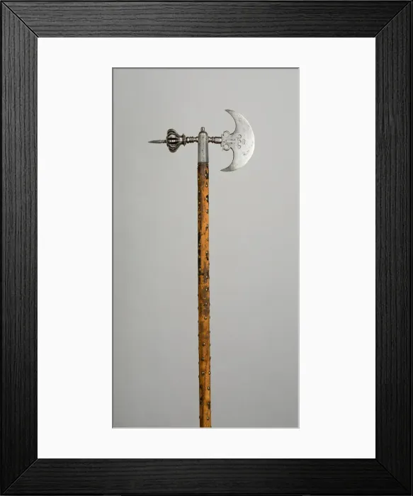 Framed Print : Horsemans Axe, Western Europe, 1600 / 1700. Creator: Unknown Framed Print : Horsemans Axe, Western Europe, 1600 / 1700. Creator: Unknown