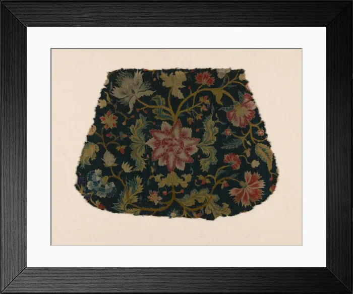 Framed Print : Chair Seat, United States, c. 1717. Creator: Abigail Davenport Williams Framed Print : Chair Seat, United States, c. 1717. Creator: Abigail Davenport Williams