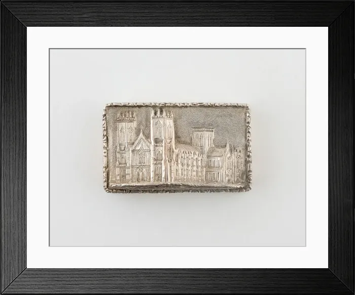 Framed Print : Vinaigrette with View of Eley Cathedral, Birmingham, 1839 / 40. Creator: Taylor and Perry Framed Print : Vinaigrette with View of Eley Cathedral, Birmingham, 1839 / 40. Creator: Taylor and Perry