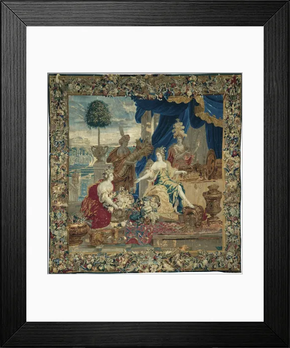 Framed Print : Abundantia, from The Four Continents and Related Allegories, Brussels, c. 1680 / 1700 Framed Print : Abundantia, from The Four Continents and Related Allegories, Brussels, c. 1680 / 1700