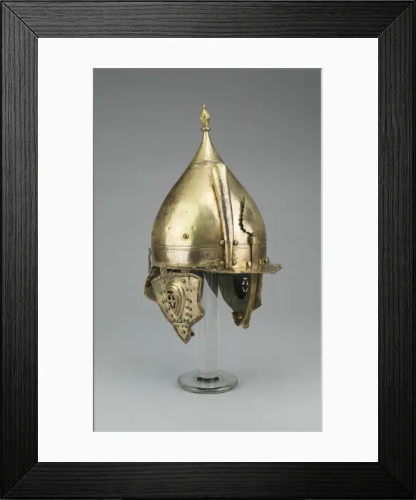 Framed Print : Shishak, Turkey, late 16th / early 17th century. Creator: Unknown Framed Print : Shishak, Turkey, late 16th / early 17th century. Creator: Unknown