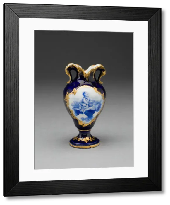 Framed Print : Vase (Vase aOreilles), Vincennes, c. 1754. Creators Framed Print : Vase (Vase aOreilles), Vincennes, c. 1754. Creators