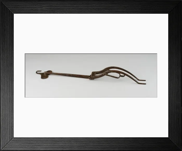Framed Print : Goats Foot Spanner for a Pellet Crossbow, Europe, early 17th century. Creator: Unknown Framed Print : Goats Foot Spanner for a Pellet Crossbow, Europe, early 17th century. Creator: Unknown