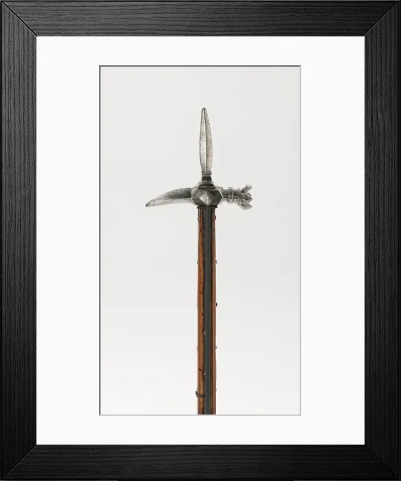 Framed Print : Poleax, Western Europe, c. 1470-c. 1520. Creator: Unknown Framed Print : Poleax, Western Europe, c. 1470-c. 1520. Creator: Unknown