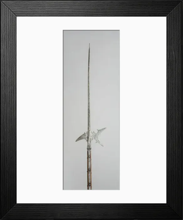 Framed Print : Halberd, Western Europe, 1600-25. Creator: Unknown Framed Print : Halberd, Western Europe, 1600-25. Creator: Unknown