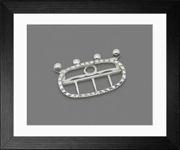 Framed Print : Stock Buckle, 1745 / 75. Creator: Daniel Dupuy Framed Print : Stock Buckle, 1745 / 75. Creator: Daniel Dupuy