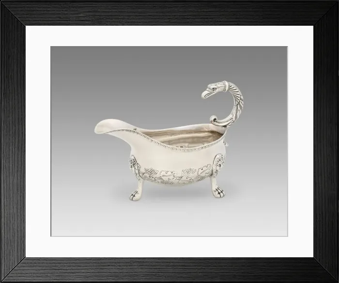 Framed Print : Sauce Boat, c. 1817 / 33. Creator: Edward Lownes Framed Print : Sauce Boat, c. 1817 / 33. Creator: Edward Lownes