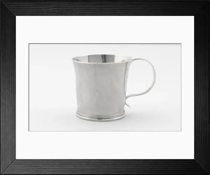 Framed Print : Cup, c. 1715. Creator: Edward Winslow Framed Print : Cup, c. 1715. Creator: Edward Winslow