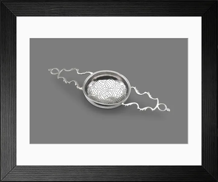Framed Print : Punch Strainer, 1749 / 59. Creator: Jacob Hurd Framed Print : Punch Strainer, 1749 / 59. Creator: Jacob Hurd