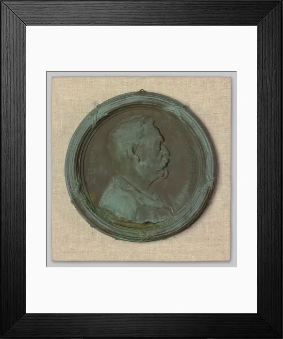 Framed Print : Richard Morris Hunt, c. 1891. Creator: Karl Theodore Francis Bitter Framed Print : Richard Morris Hunt, c. 1891. Creator: Karl Theodore Francis Bitter