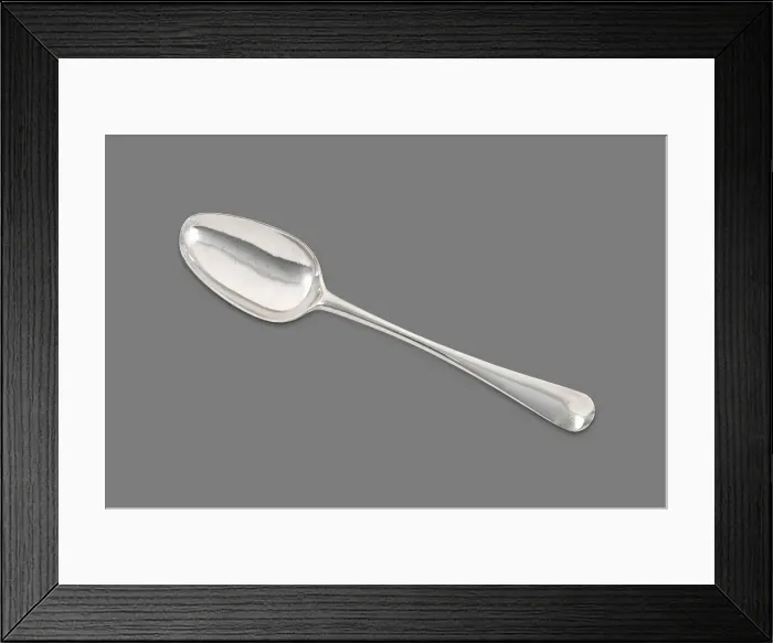 Framed Print : Tablespoon, 1760 / 90. Creator: Myer Myers Framed Print : Tablespoon, 1760 / 90. Creator: Myer Myers