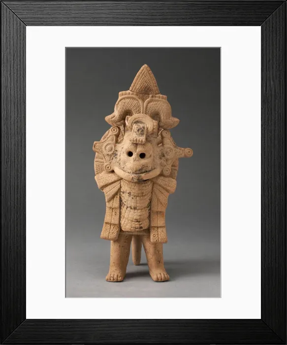 Framed Print : Figure of a Standing Warrior, A. D. 600 / 900. Creator: Unknown Framed Print : Figure of a Standing Warrior, A. D. 600 / 900. Creator: Unknown