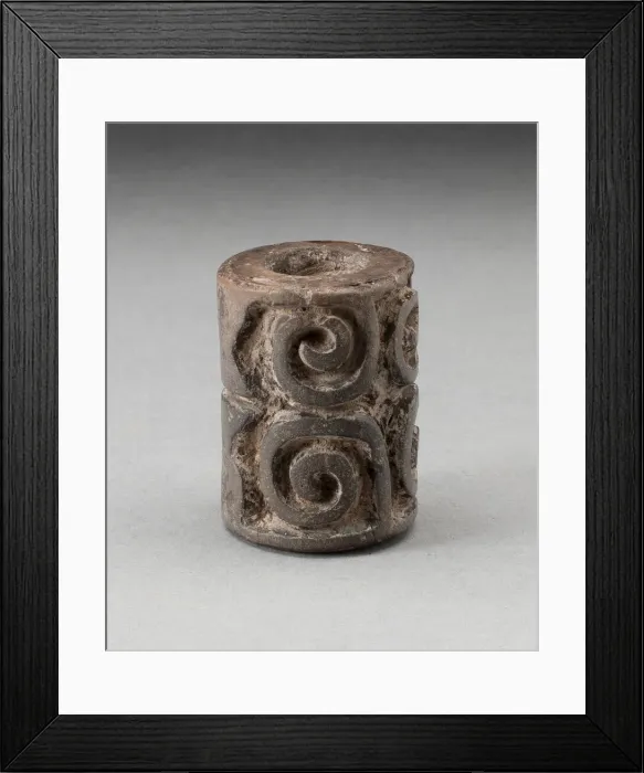 Framed Print : Roller Seal, 800  /  400 B. C. Creator: Unknown